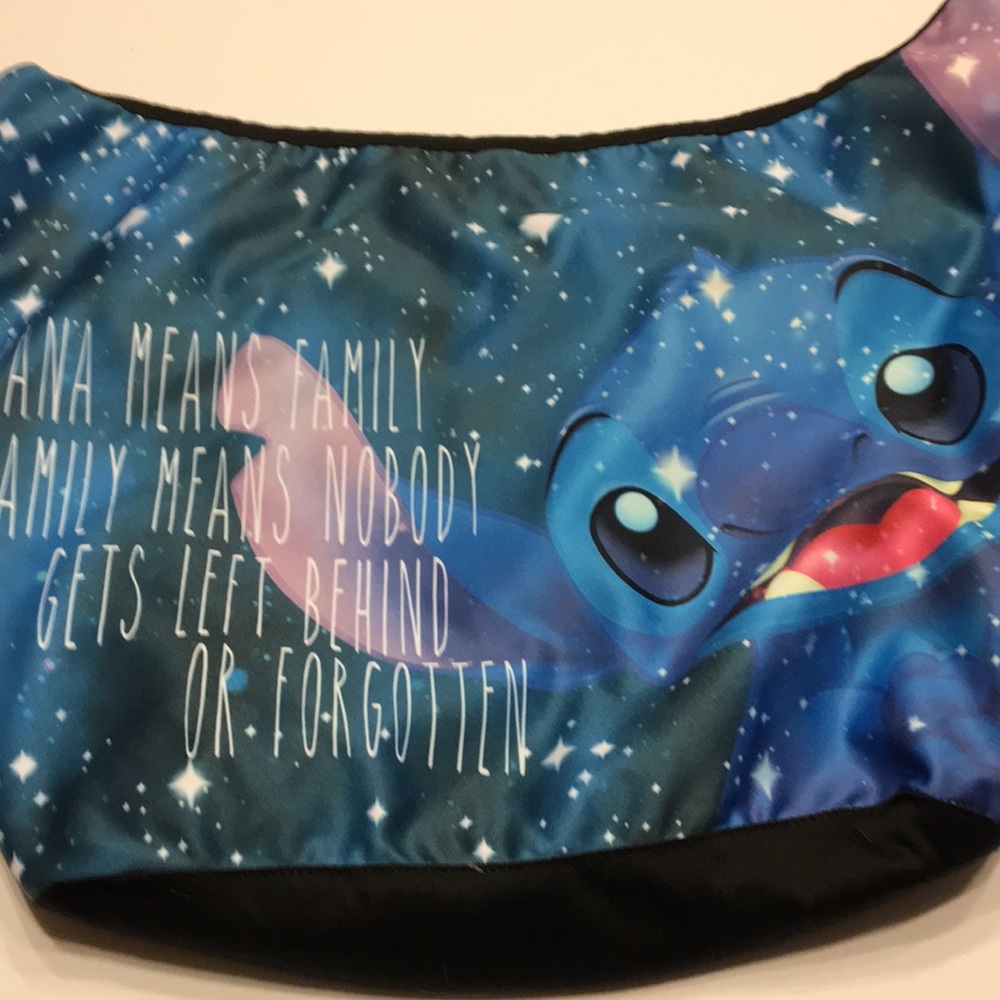 HP🎊🎊Stitch galaxy Ohana Means Family hobo bag